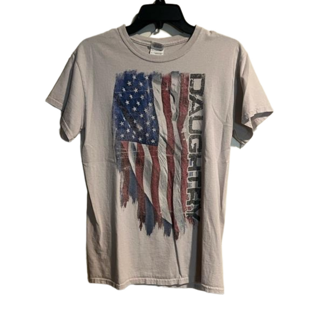 GILDAN CHRIS DAUGHTRY GRAPHIC T-SHIRT SIZE-SMALL